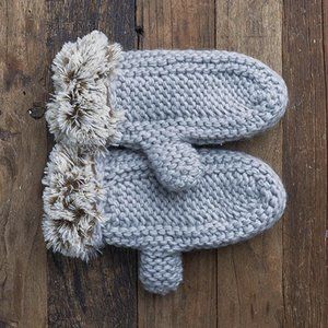 LEMON WINTER CABIN MITTEN